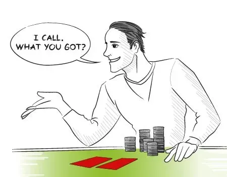  <strong>Reflect on the Opponent Who Called Your Bluff:</strong>  Once your opponent reveals their winning cards, take a moment to retrace the developments of the hand and gain insights about their playing style and tendencies. Did they call you down with a surprisingly weak hand? Did they utilize any tricky plays? Did they call your bluff a second time during the session (indicating you might have given them a physical tell that they are exploiting)? Remember, bluffs don’t need to succeed all the time to be beneficial; however, valuable lessons can be gleaned from every unsuccessful bluff encountered.